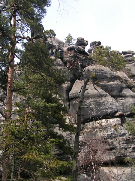 LUŽICKÉ HORY - NONNENFELSEN